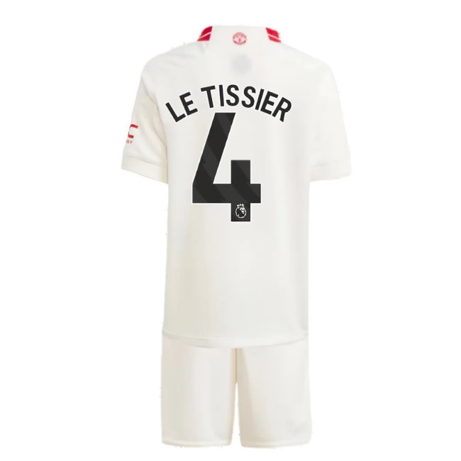 2023-2024 Man Utd Third Mini Kit (Le Tissier 4)