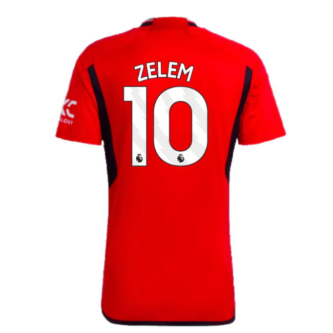 2023-2024 Man Utd Home Shirt (Zelem 10)