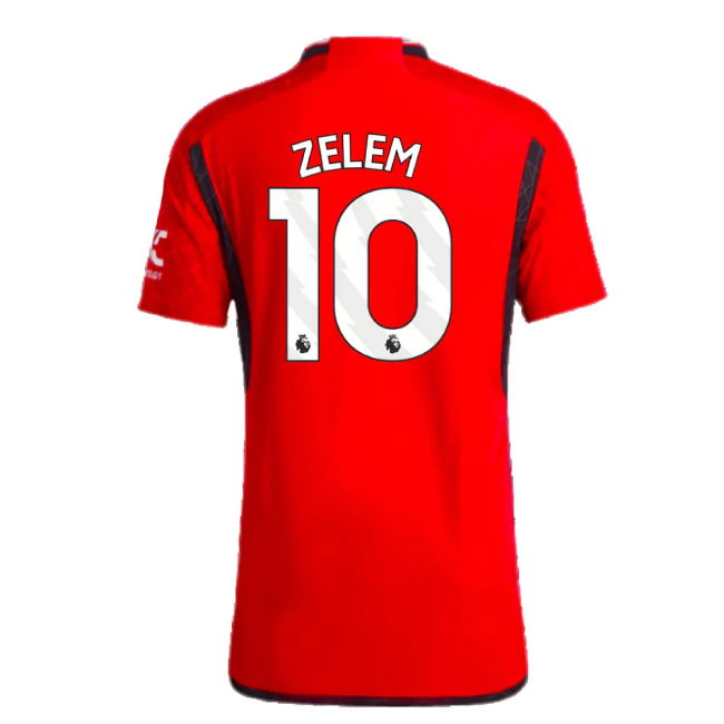 2023-2024 Man Utd Authentic Home Shirt (Zelem 10)