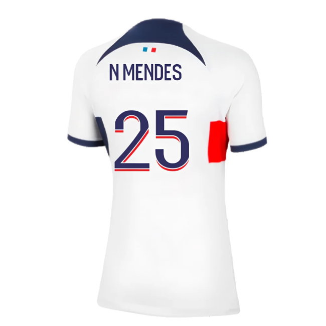 2023-2024 PSG Away Shirt (Womens) (N Mendes 25)