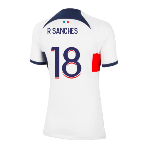 2023-2024 PSG Away Shirt (Womens) (R Sanches 18)