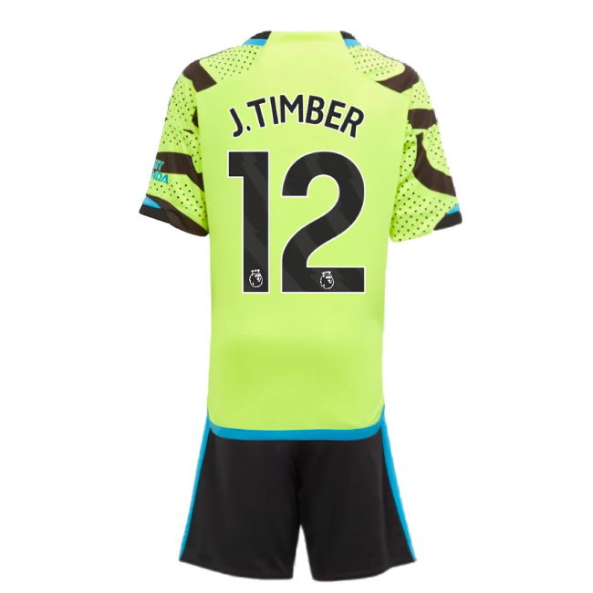 2023-2024 Arsenal Away Mini Kit (J.Timber 12)