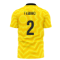Al-Ittihad 2023-2024 Home Concept Football Kit (Libero) - Kids (Fabinho 2)
