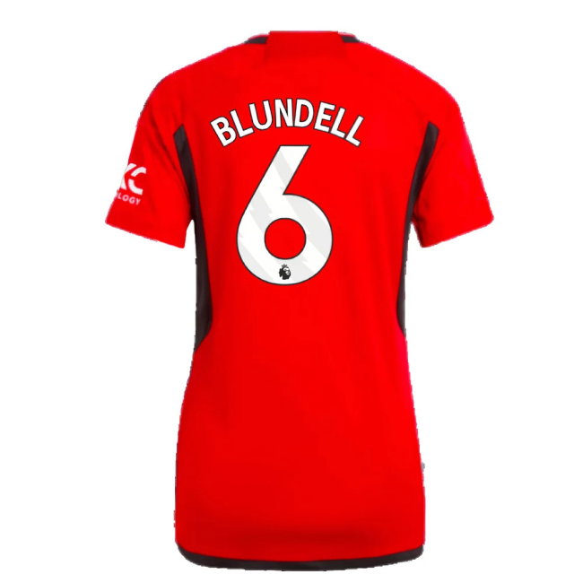 2023-2024 Man Utd Home Shirt (Ladies) (Blundell 6)