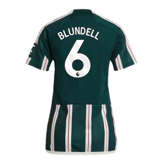 2023-2024 Man Utd Away Shirt (Ladies) (Blundell 6)