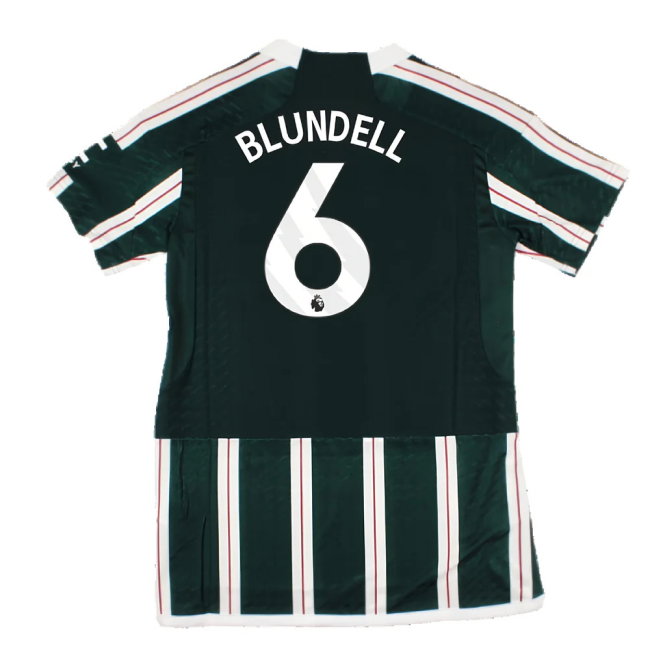 2023-2024 Man Utd Authentic Away Shirt (Ladies) (Blundell 6)