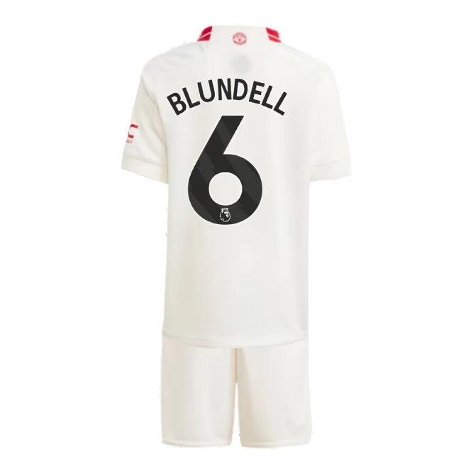 2023-2024 Man Utd Third Mini Kit (Blundell 6)