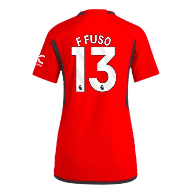 2023-2024 Man Utd Authentic Home Shirt (Ladies) (F Fuso 13)