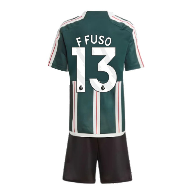 2023-2024 Man Utd Away Mini Kit (F Fuso 13)