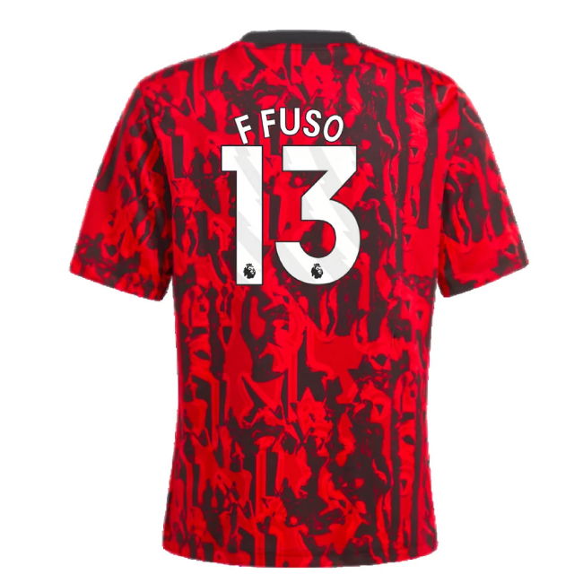 2023-2024 Man Utd Pre-Match Shirt (Red) - Kids (F Fuso 13)