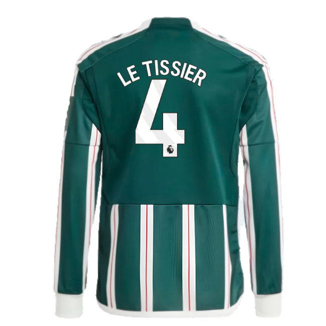 2023-2024 Man Utd Away Long Sleeve Shirt (Kids) (Le Tissier 4)