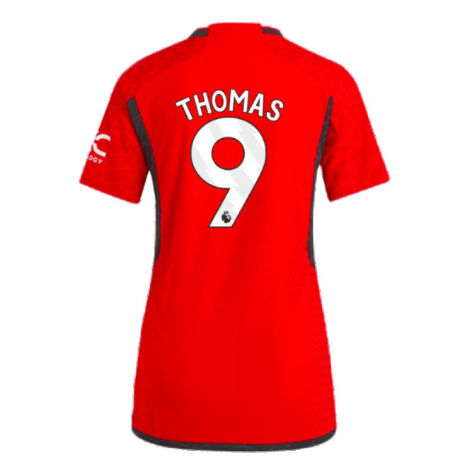 2023-2024 Man Utd Authentic Home Shirt (Ladies) (Thomas 9)