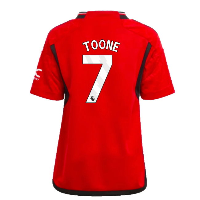 2023-2024 Man Utd Home Mini Kit (Toone 7)