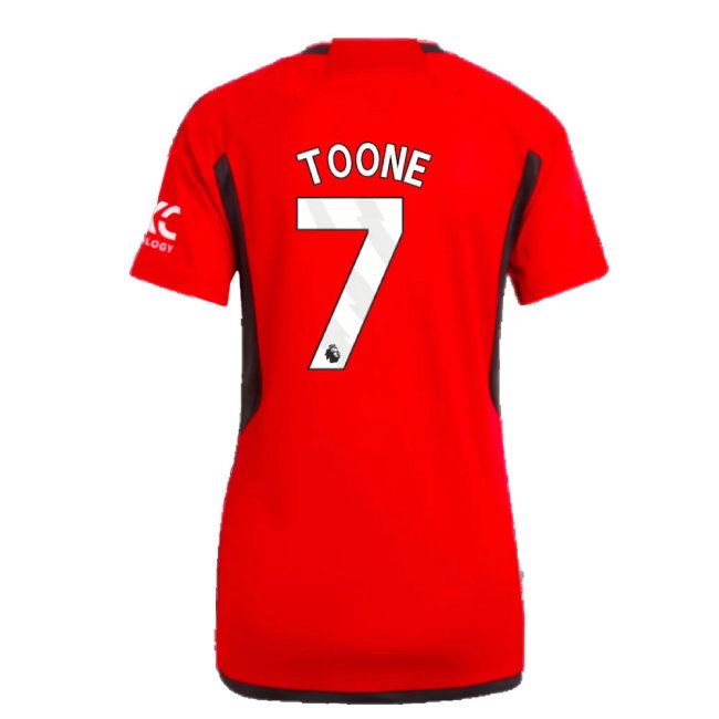 2023-2024 Man Utd Home Shirt (Ladies) (Toone 7)