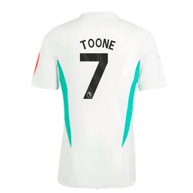 2023-2024 Man Utd Training Jersey (White) (Toone 7)