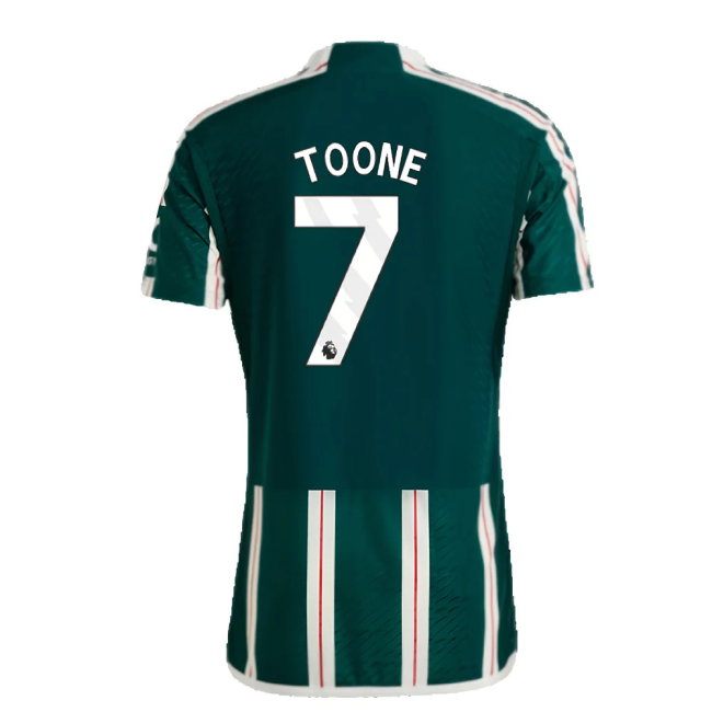 2023-2024 Man Utd Authentic Away Shirt (Toone 7)