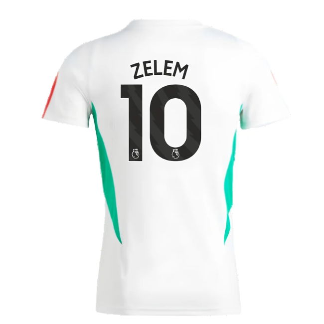 2023-2024 Man Utd Training Jersey (White) - Ladies (Zelem 10)