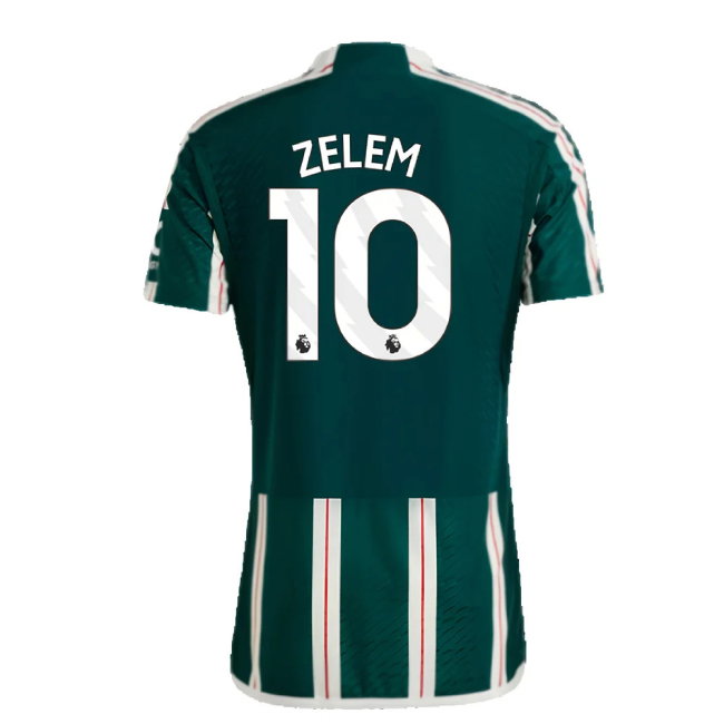 2023-2024 Man Utd Authentic Away Shirt (Zelem 10)