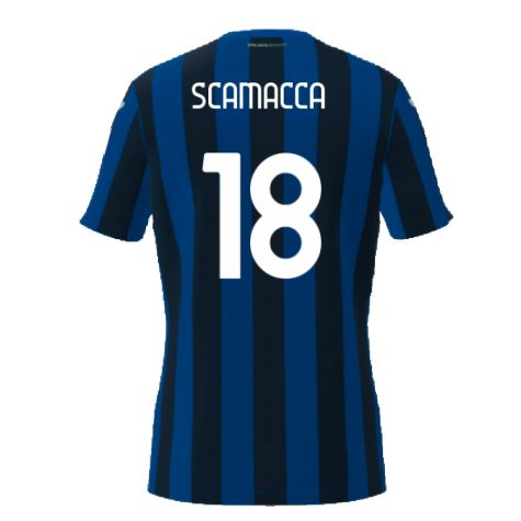 2023-2024 Atalanta Replica Home Shirt (Scamacca 18)