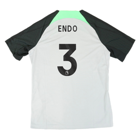 2023-2024 Liverpool Dri-Fit Strike Training Shirt (Grey) (Endo 3)