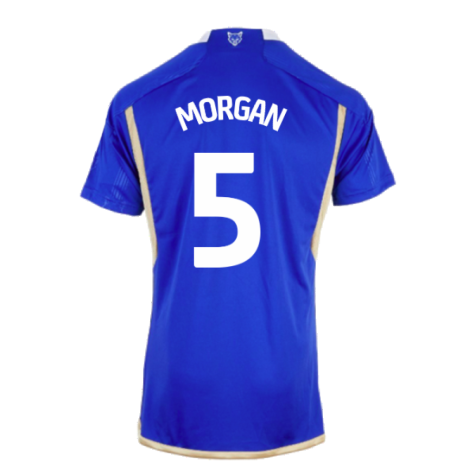 2023-2024 Leicester City Home Shirt (Morgan 5)
