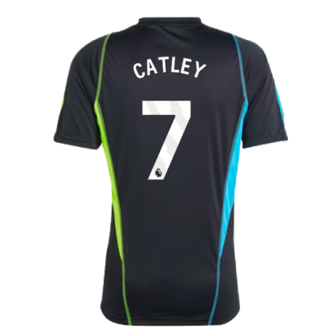2023-2024 Arsenal Training Jersey (Black) (Catley 7)