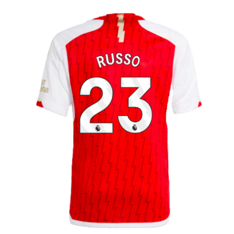 2023-2024 Arsenal Home Shirt (Kids) (Russo 23)