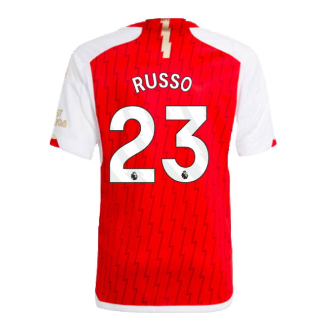 2023-2024 Arsenal Home Shirt (Kids) (Russo 23)
