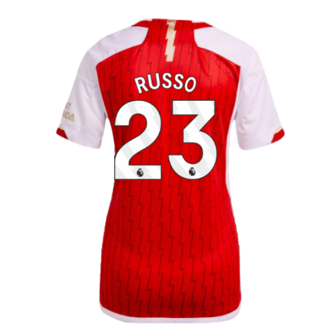 2023-2024 Arsenal Home Shirt (Ladies) (Russo 23)