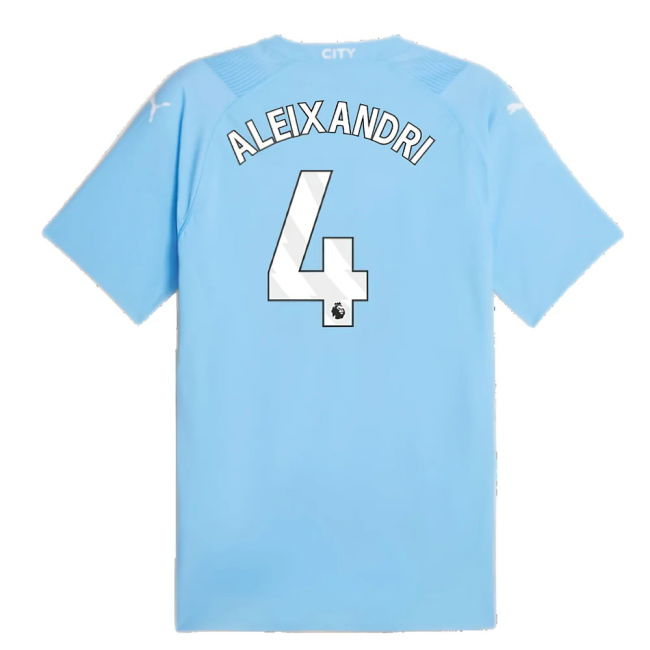2023-2024 Man City Authentic Home Shirt (Aleixandri 4)