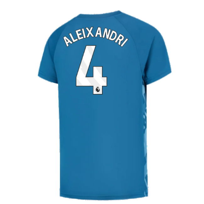 2023-2024 Man City Pre-Match Jersey (Lake Blue) - Kids (Aleixandri 4)