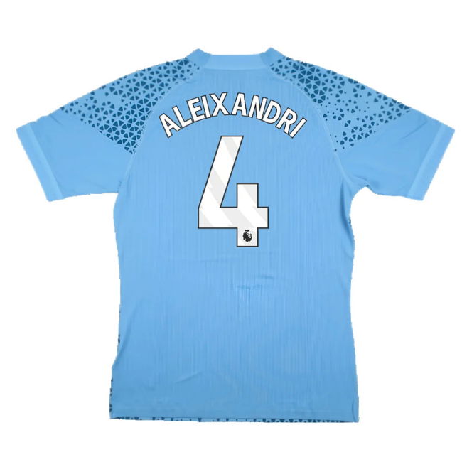 2023-2024 Man City Training Jersey Pro (Light Blue) (Aleixandri 4)
