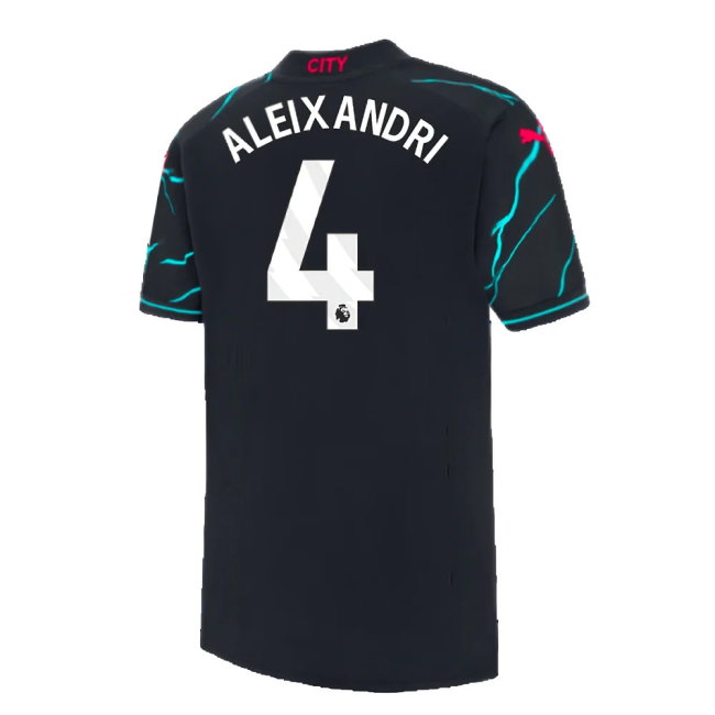 2023-2024 Man City Third Mini Kit (Aleixandri 4)