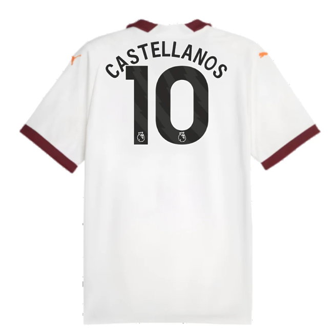 2023-2024 Man City Away Shirt (Castellanos 10)