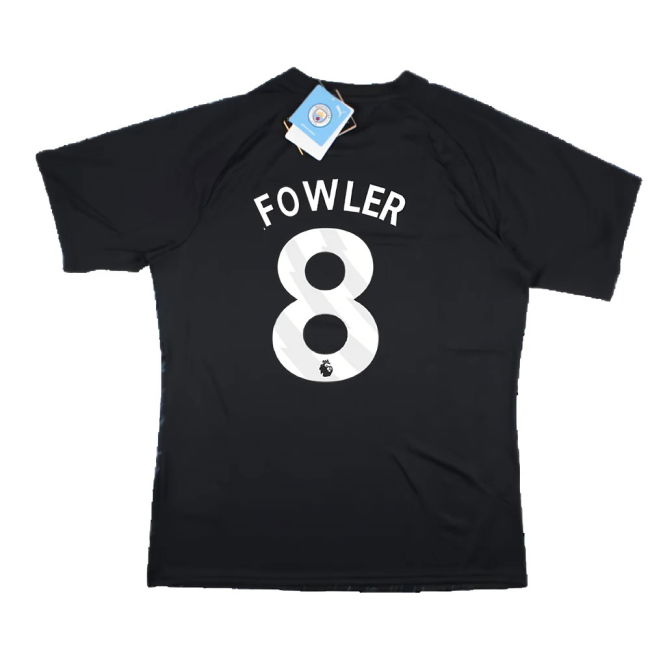 2023-2024 Man City Pre-Match Jersey (Dark Navy) (Fowler 8)
