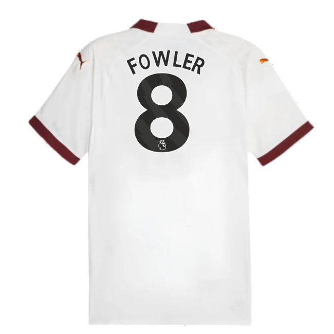 2023-2024 Man City Authentic Away Shirt (Fowler 8)