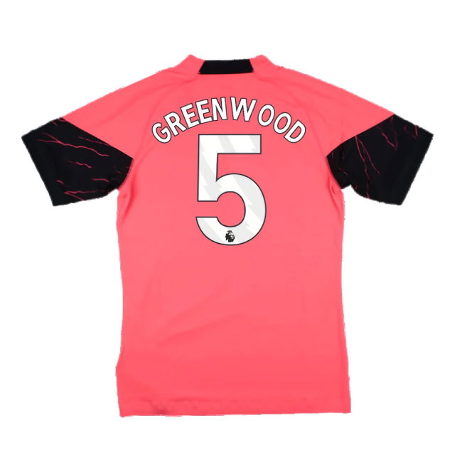 2023-2024 Man City Training Jersey Pro (Sunset Glow) (Greenwood 5)