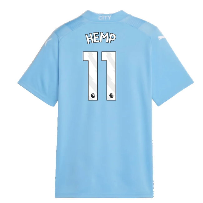 2023-2024 Man City Home Shirt (Kids) (Hemp 11)