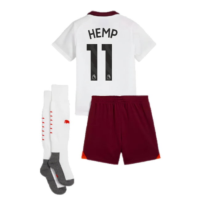 2023-2024 Man City Away Mini Kit (Hemp 11)