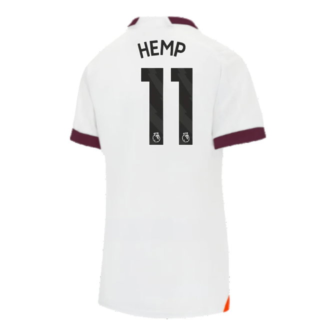 2023-2024 Man City Away Shirt (Ladies) (Hemp 11)