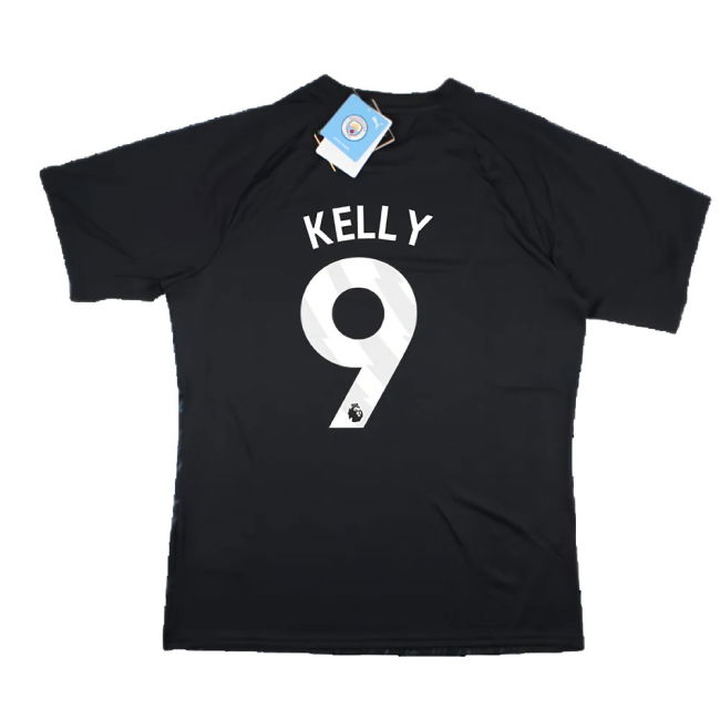 2023-2024 Man City Pre-Match Jersey (Dark Navy) (Kelly 9)