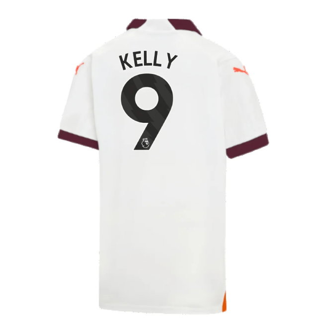 2023-2024 Man City Away Shirt (Kids) (Kelly 9)