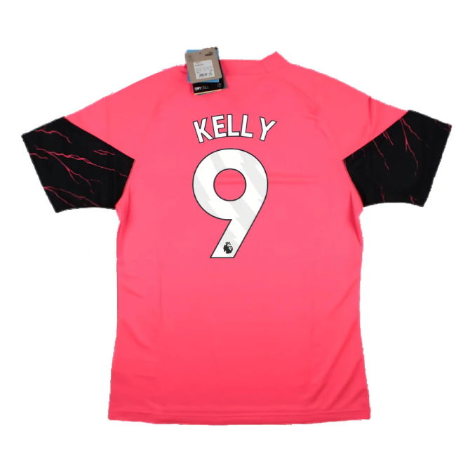 2023-2024 Man City Training Jersey (Sunset Glow) (Kelly 9)