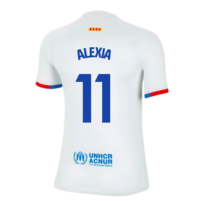 2023-2024 Barcelona Away Shirt (Ladies) (Alexia 11)