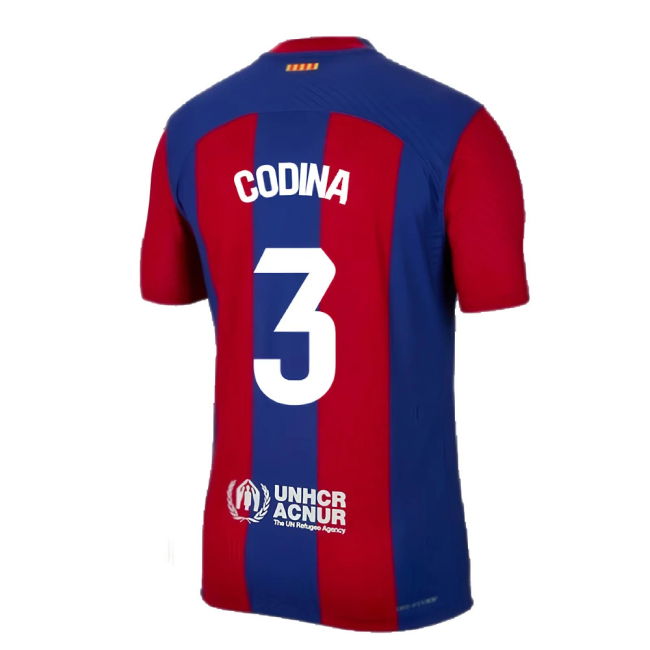 2023-2024 Barcelona Authentic Home Shirt (Codina 3)