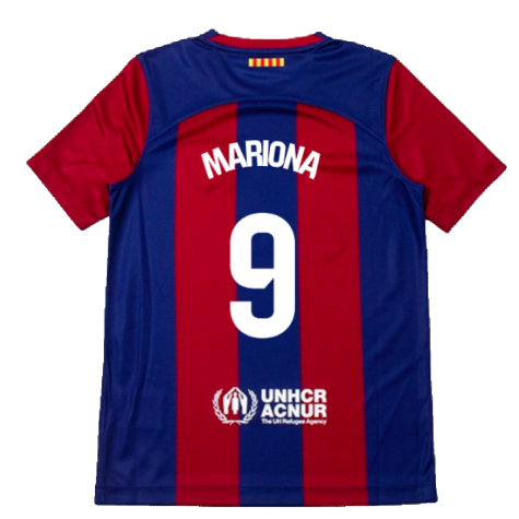 2023-2024 Barcelona Home Shirt (Kids) (Mariona 9)