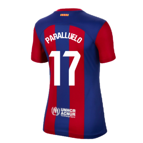 2023-2024 Barcelona Home Shirt (Ladies) (Paralluelo 17)