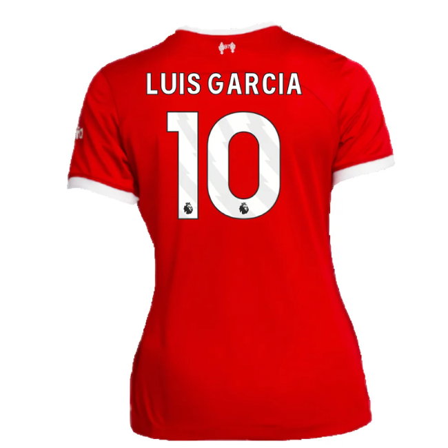2023-2024 Liverpool Home Shirt (Ladies) (Luis Garcia 10)