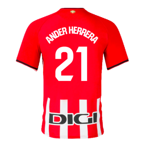 2023-2024 Athletic Bilbao Home Shirt (Kids) (Ander Herrera 21)