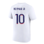 2023-2024 PSG Premium Essentials T-shirt (White) (Neymar JR 10)